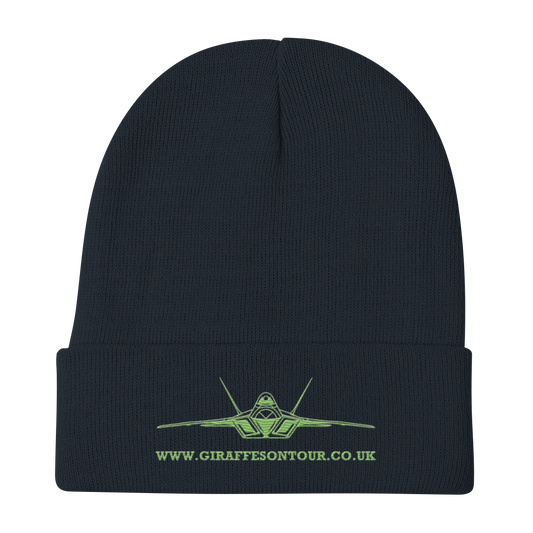 F22 Embroidered Beanie