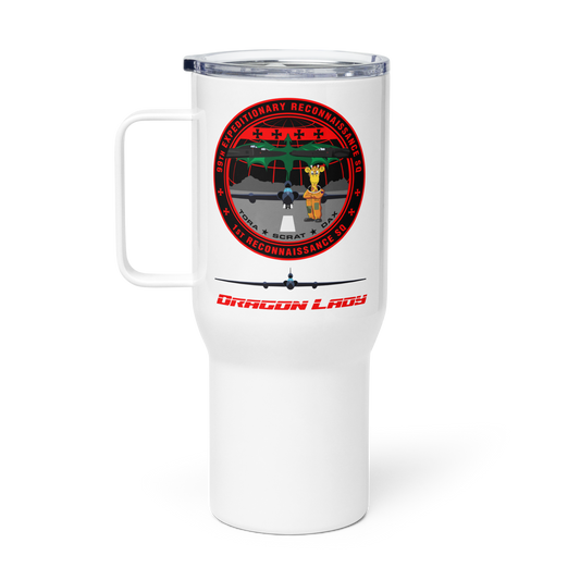 U2 Dragon Lady Patch Travel Mug