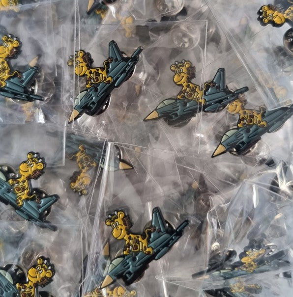 Typhoon Geoffrey Pin Badge