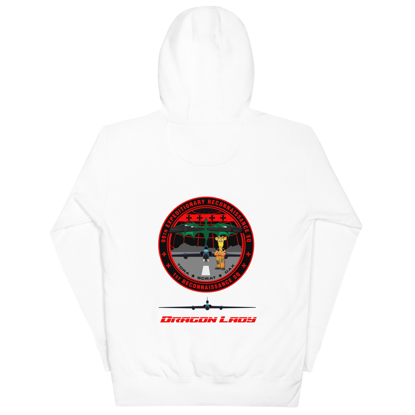 U2 Dragon Lady Patch Hoodies