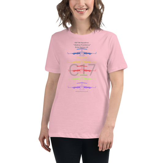 Women's RAF 99Sqn C-17 Unisex T-Shirt.