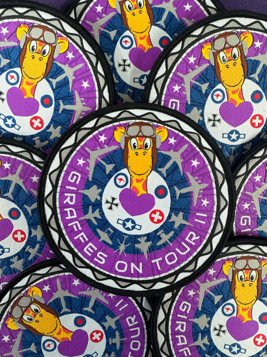 Giraffes On Tour II - Patch voor tankmand