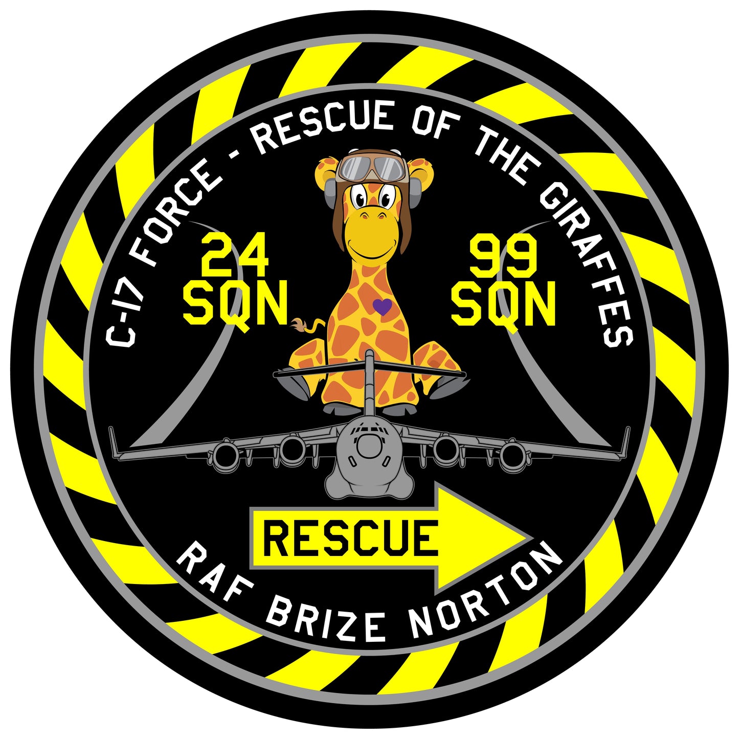 Rescue of the Giraffes Flight Patch