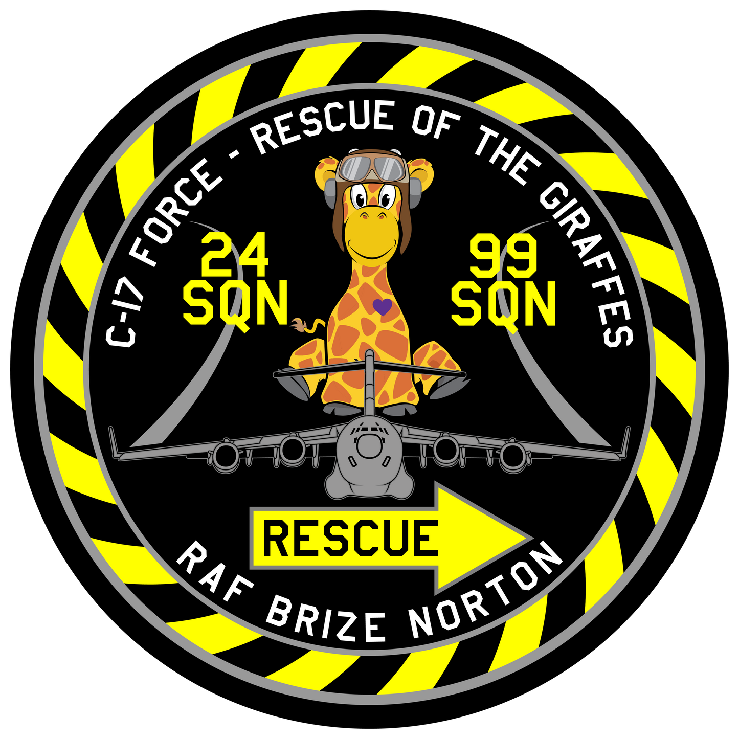 Rescue of the Giraffes Flight Patch