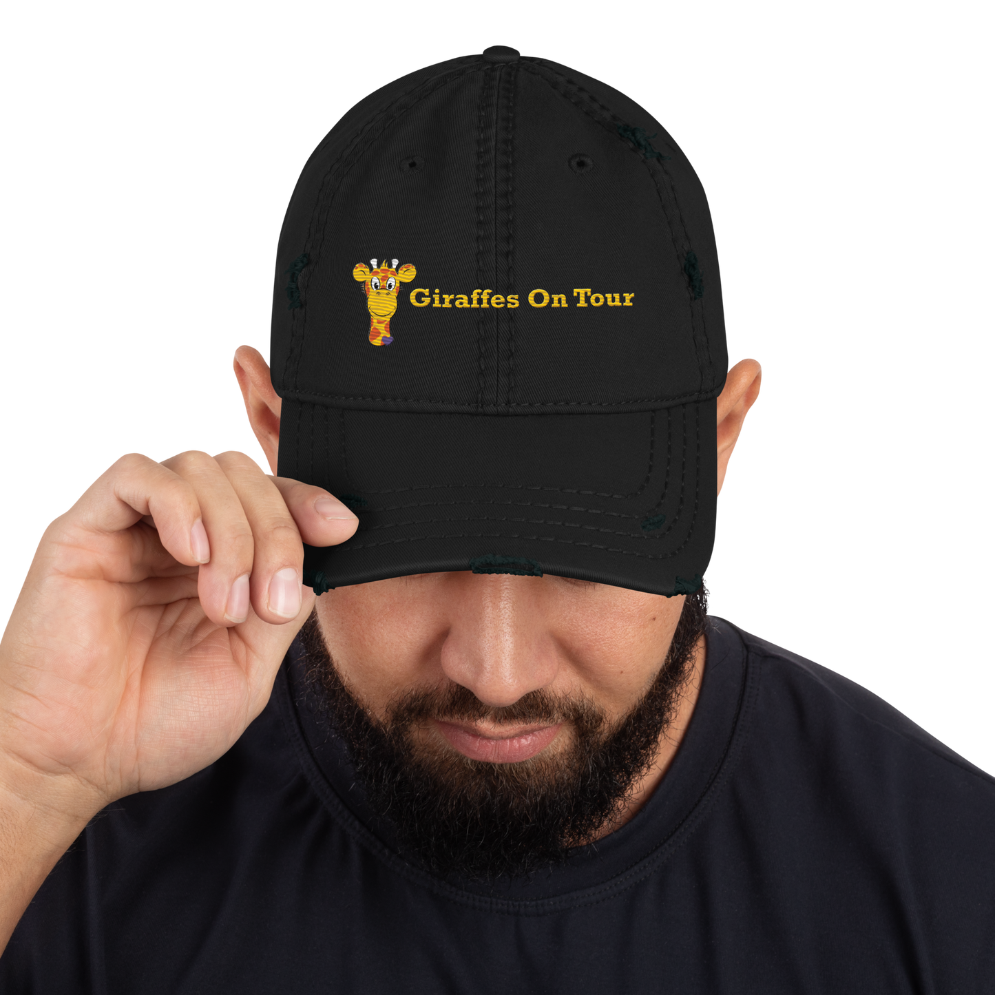 Giraffes On Tour Logo Hat