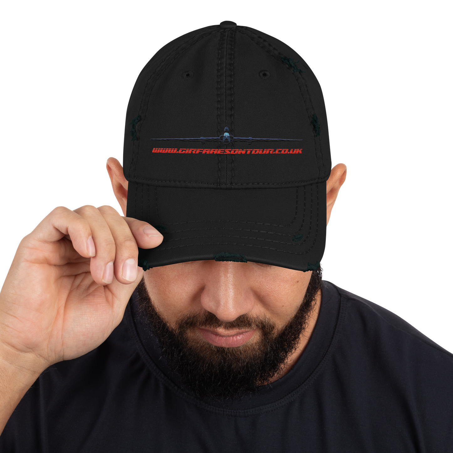 U2 Distressed Dad Hat