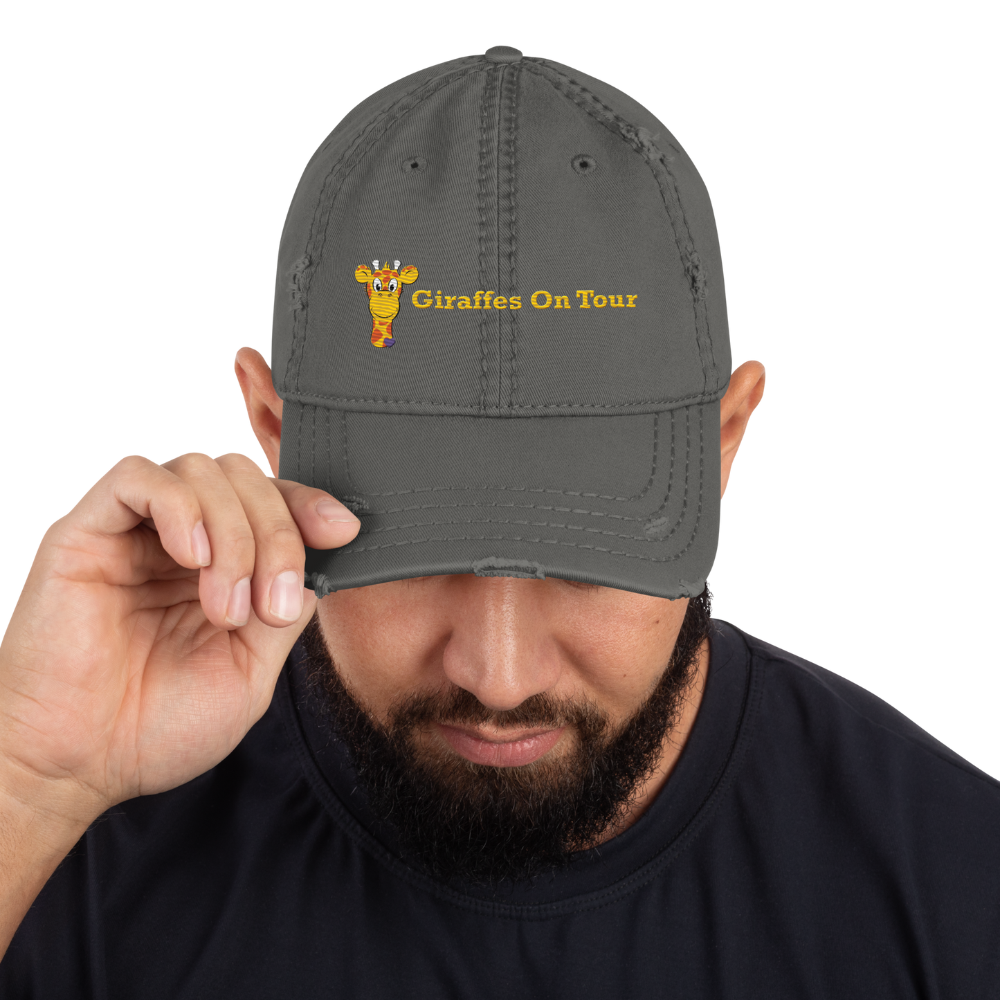 Giraffes On Tour Logo Hat