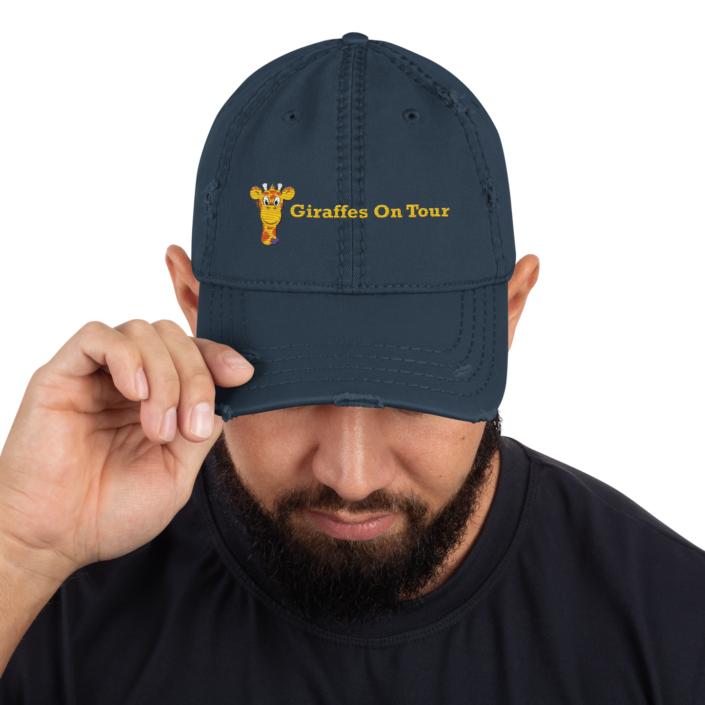 Giraffes On Tour Logo Hat