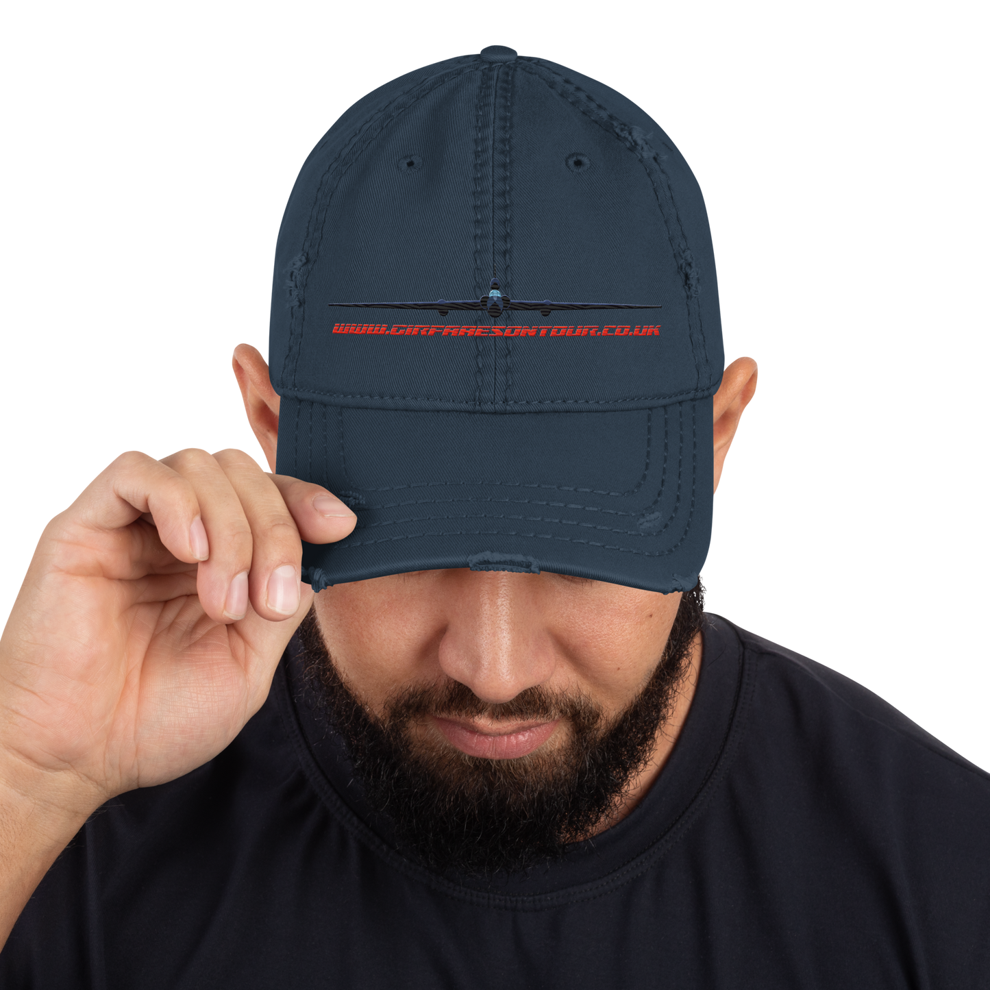 U2 Distressed Dad Hat