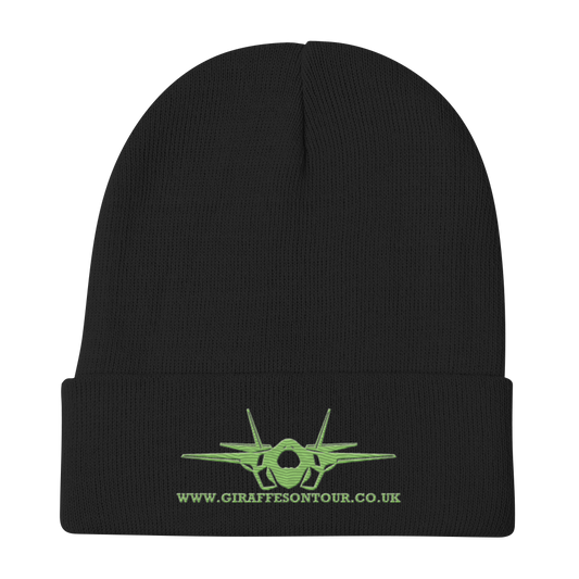 F35 Embroidered Beanie