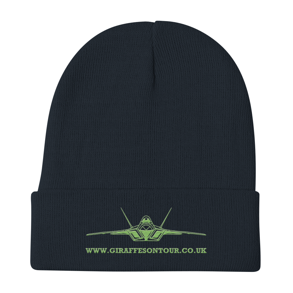 F22 Embroidered Beanie