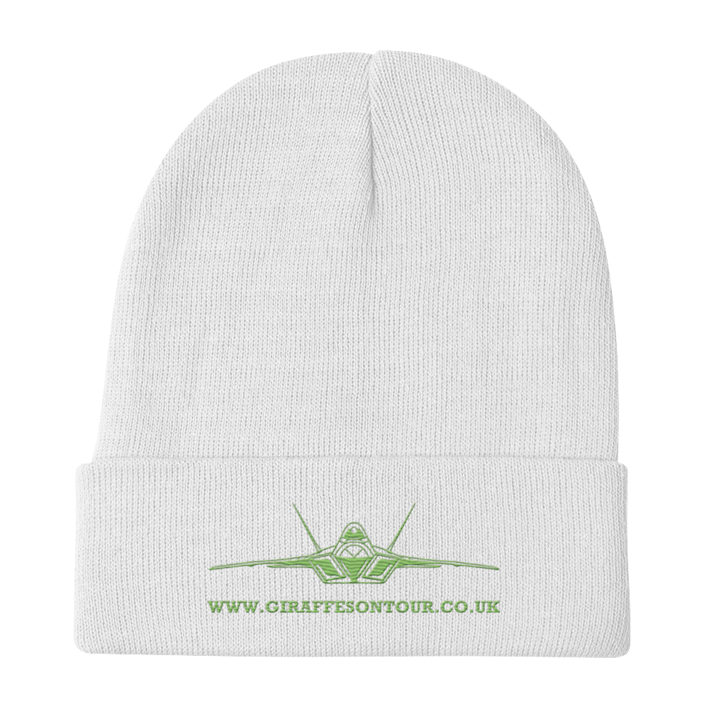 F22 Embroidered Beanie