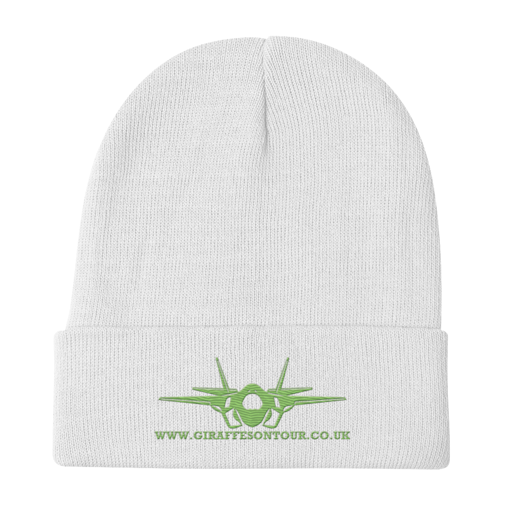 F35 Embroidered Beanie