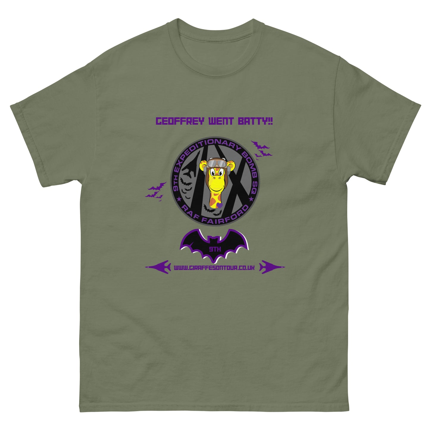 Men's  T-Shirt B-one 9thExpeditionary Sqn Patch Logo