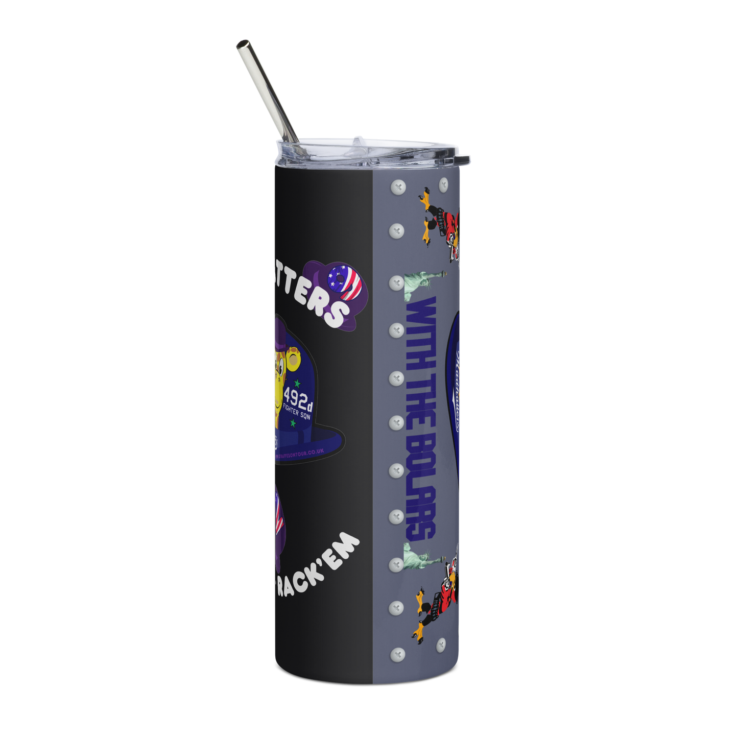 492D Bolars Flag Tumbler