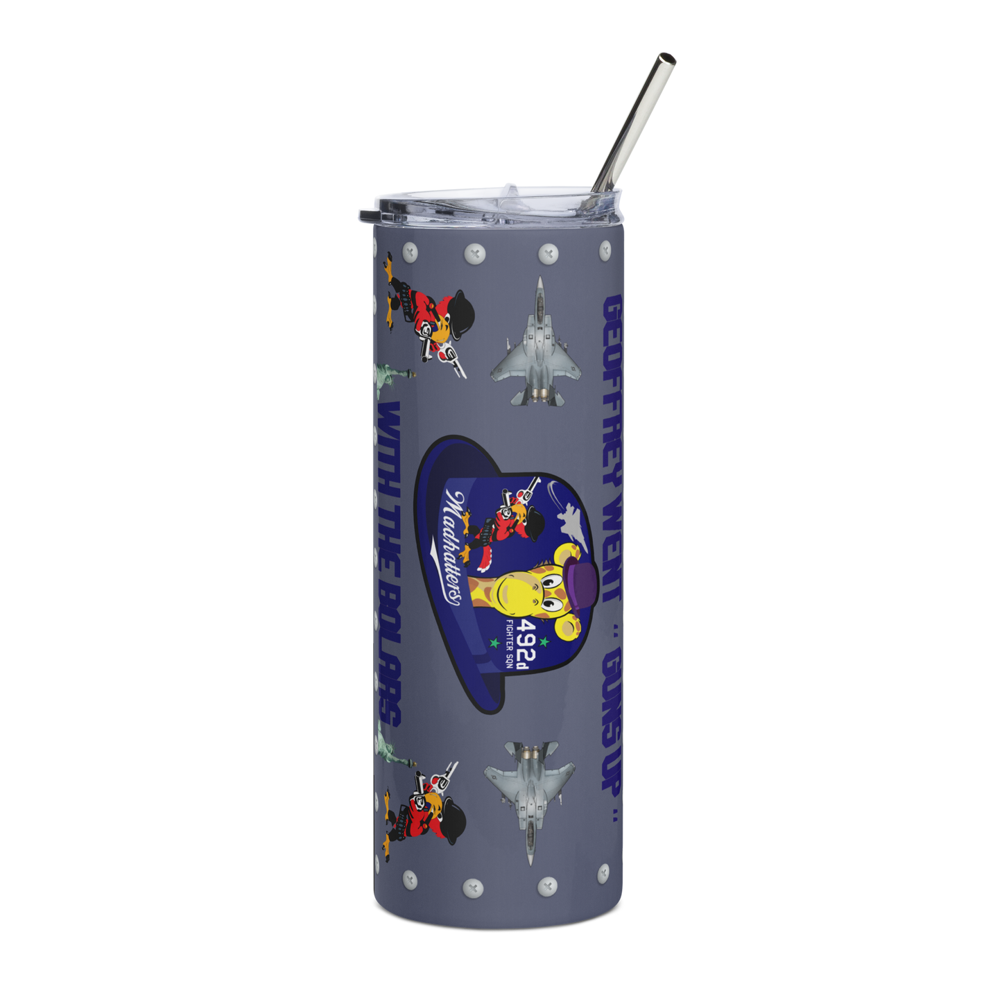 492D Bolars Flag Tumbler