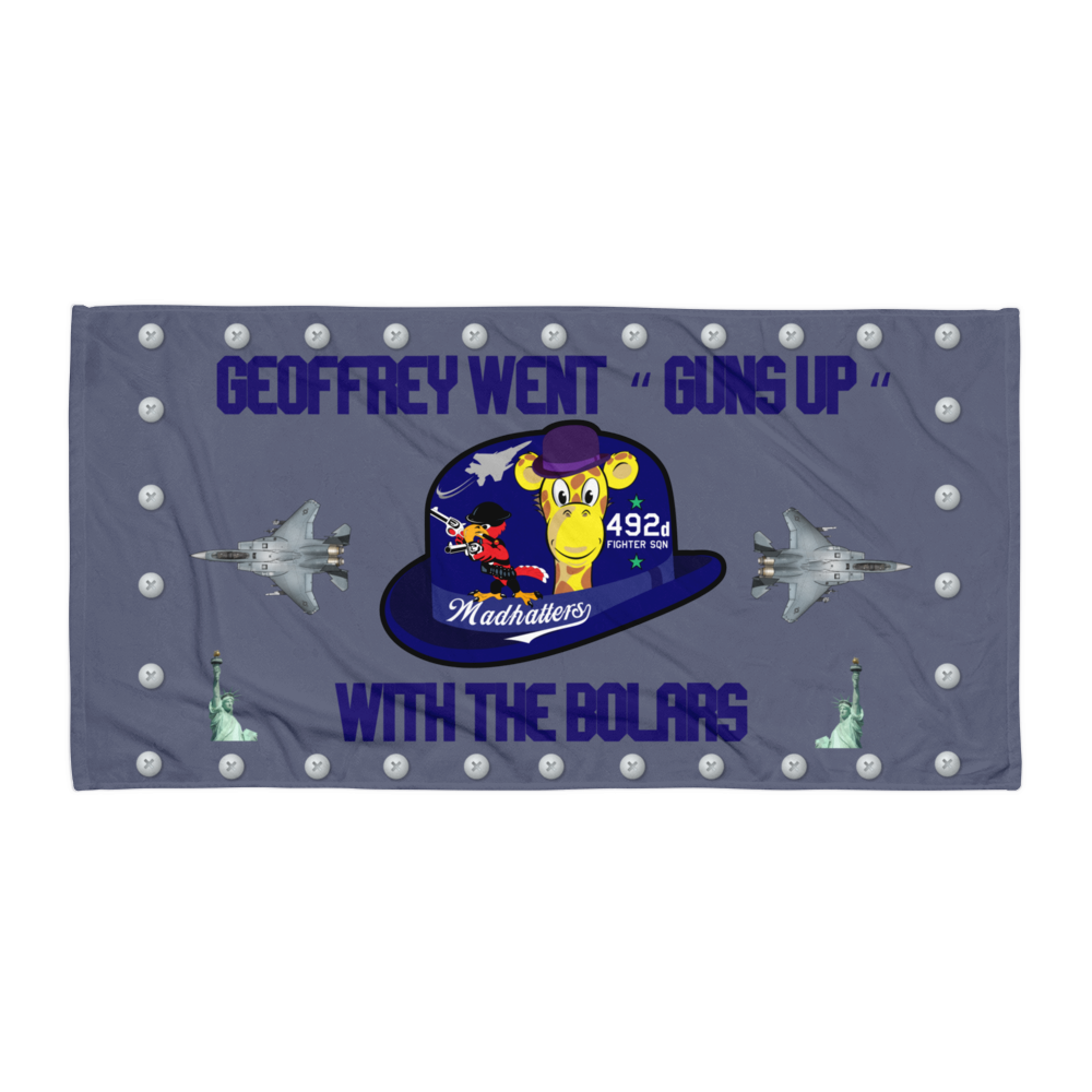 Bolars " Guns Up " Towel