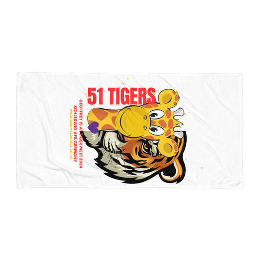 51 Tigers Towel