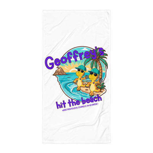 Geoffrey's hit The Beach - White