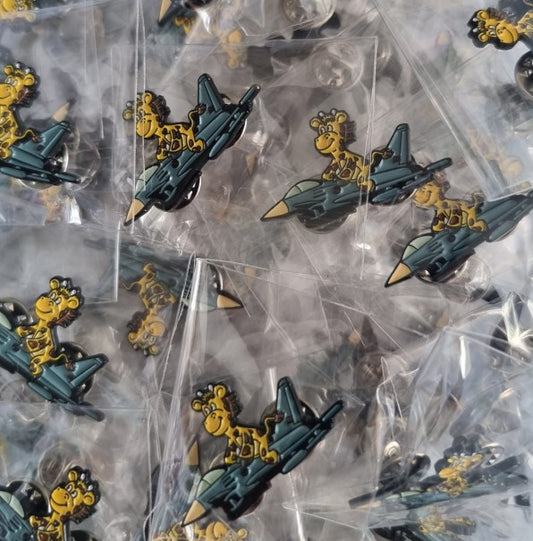 Typhoon Geoffrey Pin Badge