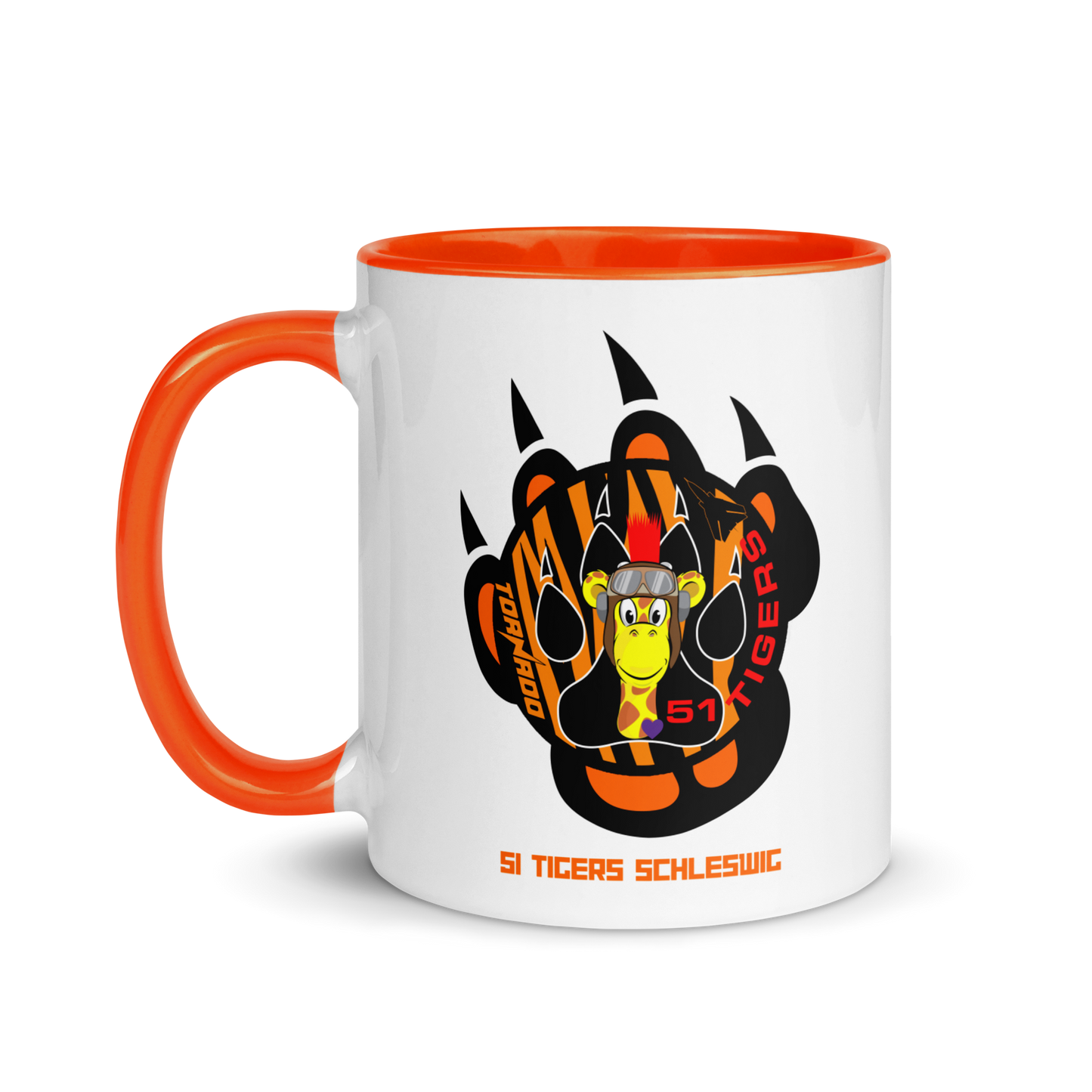 51 Tigers Paw colour Mug