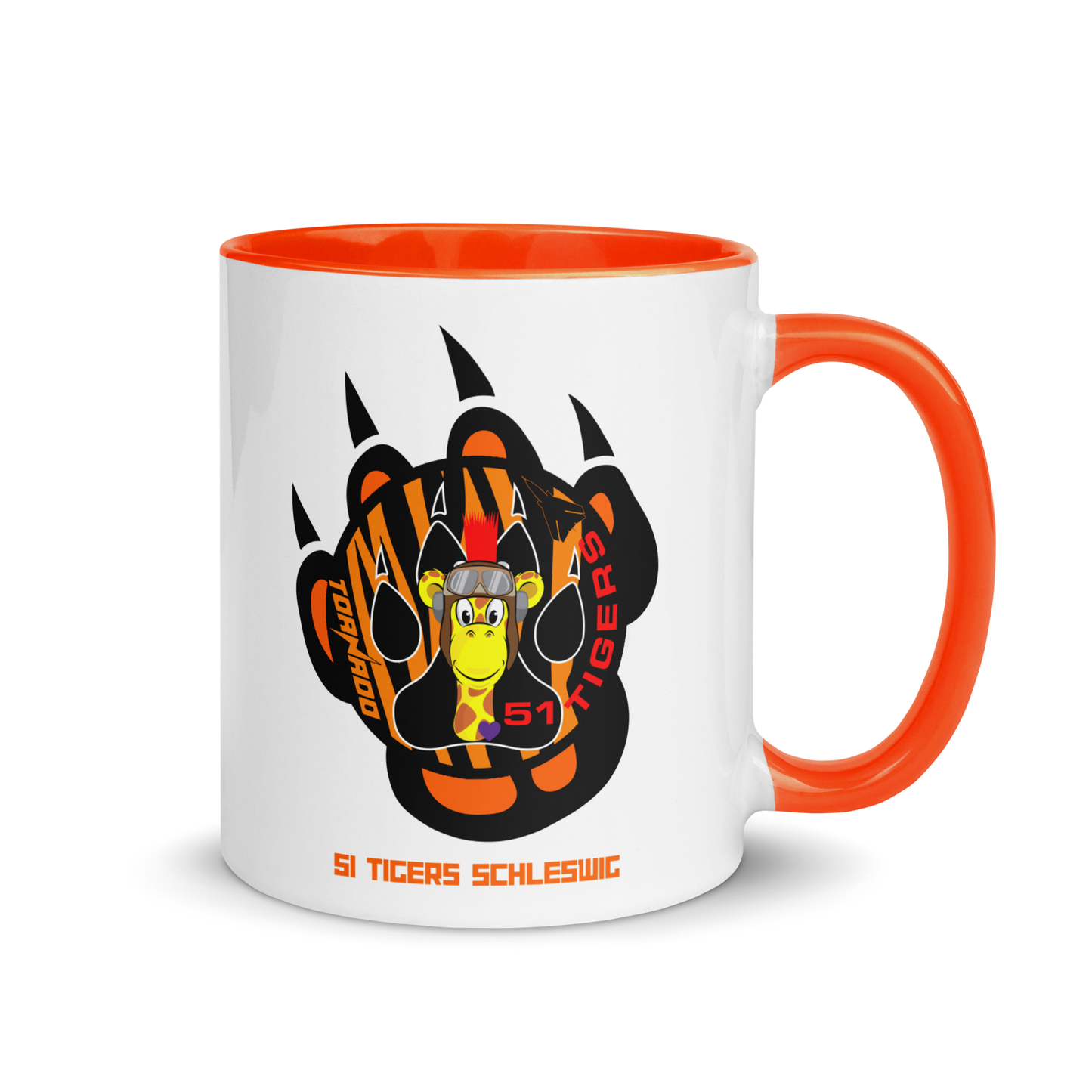 51 Tigers Paw colour Mug