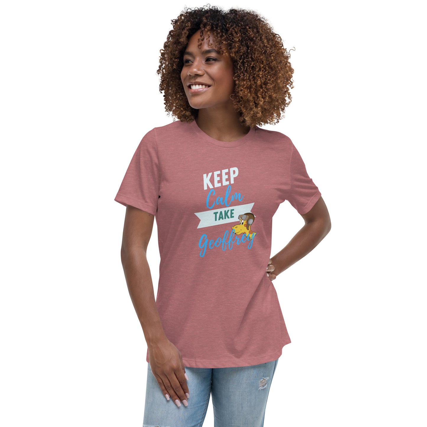 Women's Keep Calm Take Geoffrey T-shirt