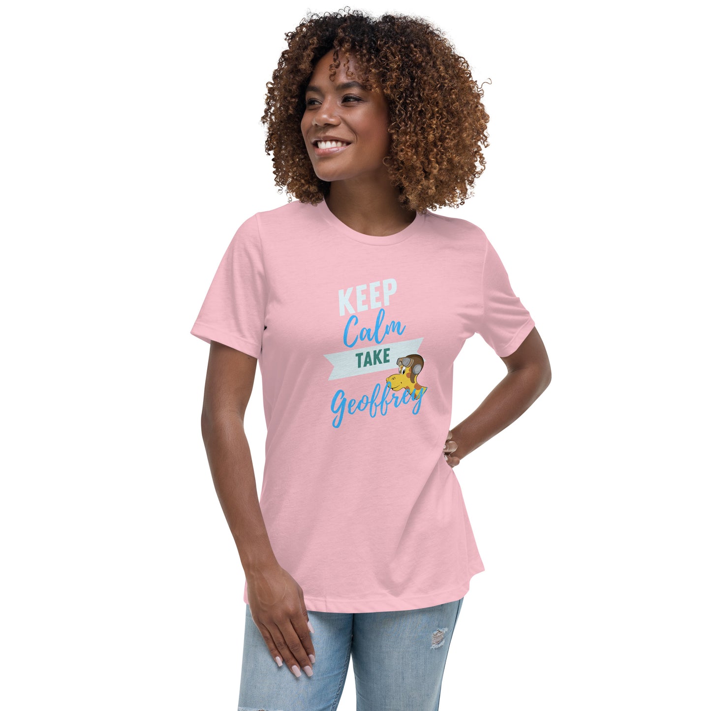 Women's Keep Calm Take Geoffrey T-shirt