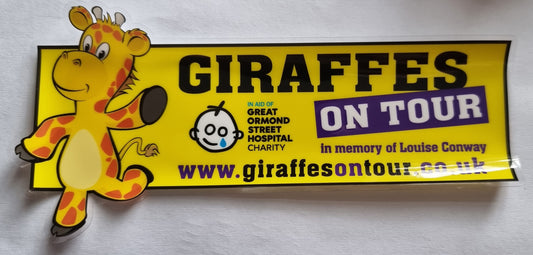 Statyczna naklejka na szybę samochodu Geoffreya